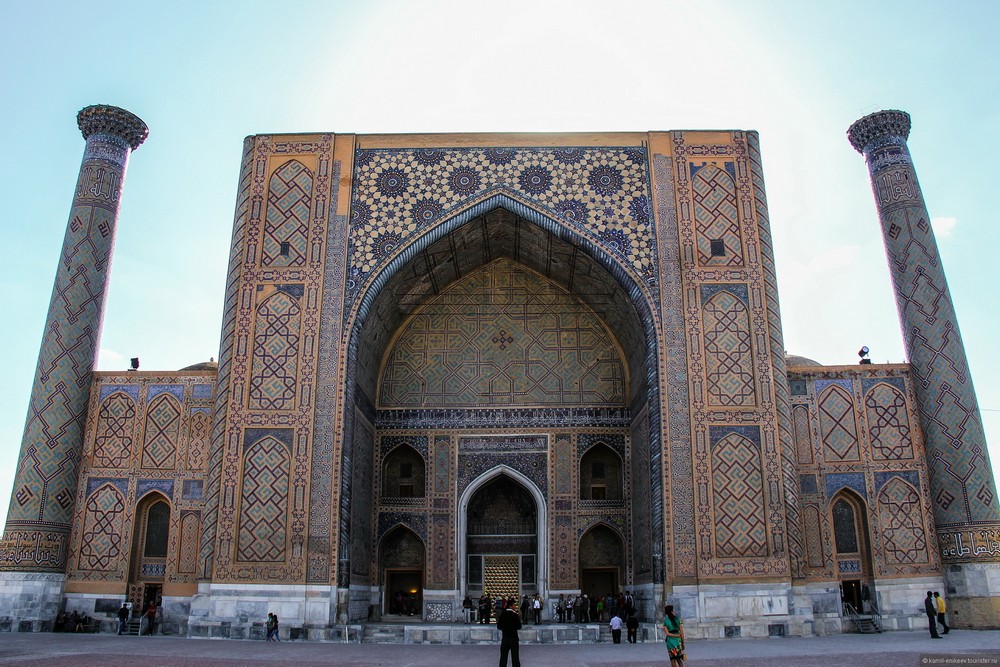 Ulugbek Madrasah on Registan Square